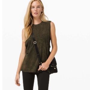 Lululemon Boyfriend Tank Tie Dye Acid Wash 10